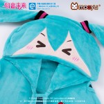 Vocaloid Hatsune Miku Moeyu Miku Merch Cape Hooded Blanket